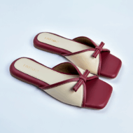 Berry Beige Flats - Image 3
