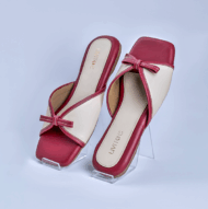 Berry Beige Flats