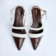 Coffee Brown Mules - Image 3