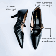 Power Black Elevate Heels - Image 4