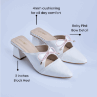 White Snowberry Mules - Image 4