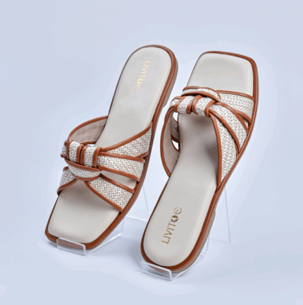 Terracotta Jute Flats