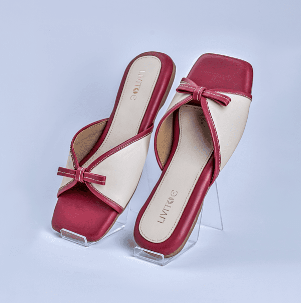 Berry Beige Flats - Image 1