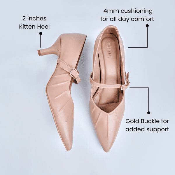 Blush Nude Elevate Heels - Image 4